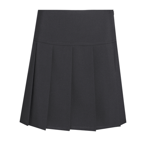 Grey Skirt Pleated