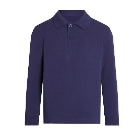 OA Senior Navy Polo Long Sleeve (Crested)