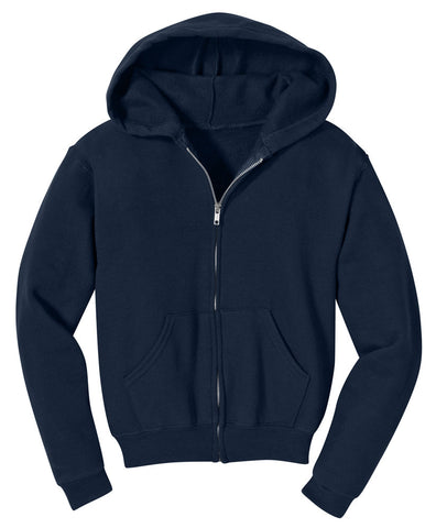 OA Senior Navy Zipper Hoodie (Crested)